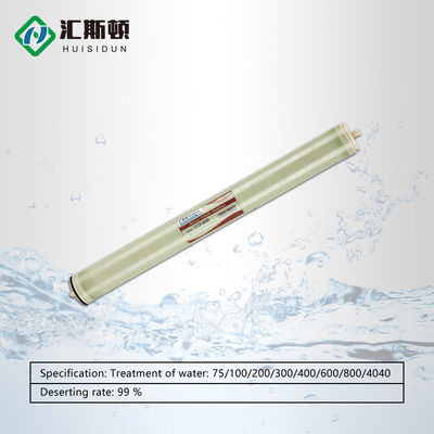 220V 101*10CM Osmosis inversa 4040 Membrana RO comercial para la purificación del agua