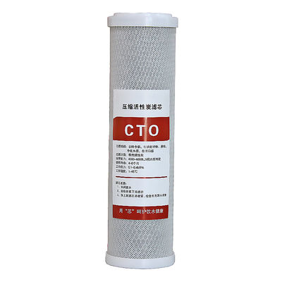 6 EtapaPP UDF CTO RO T33 Filtro para el sellado NBR Concha de coco Bloque de carbón activado