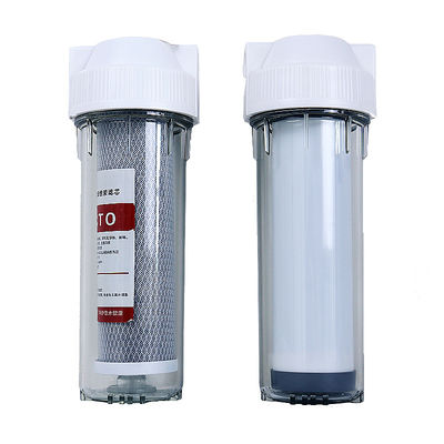 10 pulgadas de carcasa de filtro transparente para las partes del filtro de agua actualizar su sistema de agua