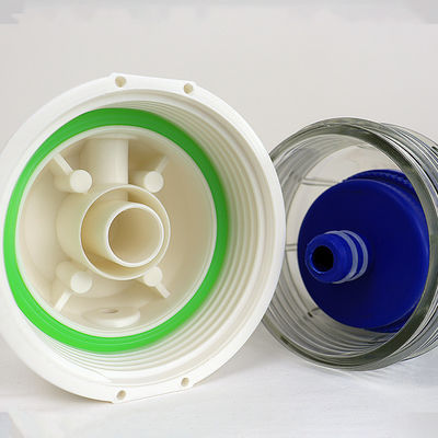 Conexión Qiuck de 10 pulgadas Casas de filtro transparentes para filtración de agua comercial