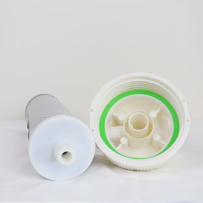 Conexión Qiuck de 10 pulgadas Casas de filtro transparentes para filtración de agua comercial