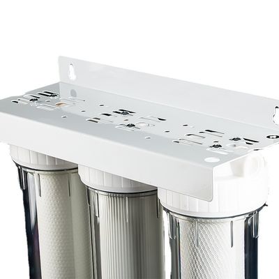 NO Encasillado de filtro transparente de 20 pulgadas controlado por aplicación para precondicionamiento de tres etapas para el hogar