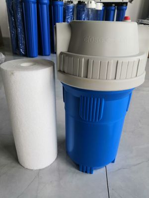 10 pulgadas * 4,5 pulgadas ABS de grado alimenticio de filtro de la carcasa y el video de salida-inspección proporcionada