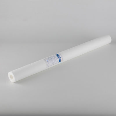 Cartucho de filtro soplado por fusión de PP de 10 pulgadas para filtración de impurezas industriales de 5 micras