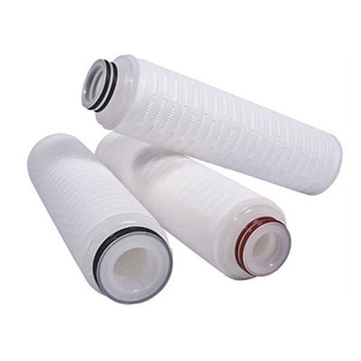 10 pulgadas Pp Pes Ptfe Filtro Plissado Reemplazo de filtro de agua Cartucho para filtración