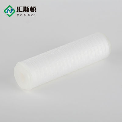 10 pulgadas Pp Pes Ptfe Filtro Plissado Reemplazo de filtro de agua Cartucho para filtración