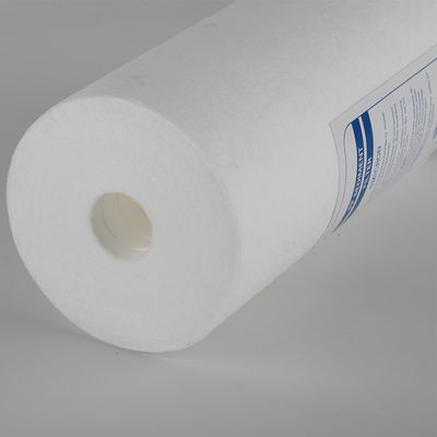 Cartucho de filtro de agua de polipropileno plissado de 10 pulgadas ideal para filtración doméstica