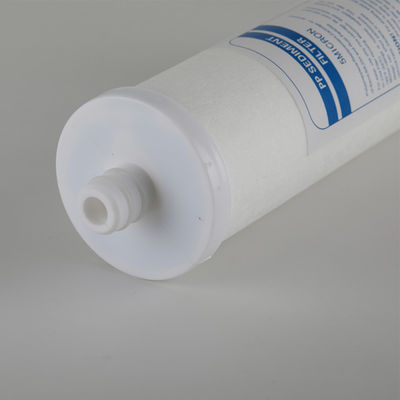Cartucho de filtro de agua de polipropileno plissado de 10 pulgadas ideal para filtración doméstica