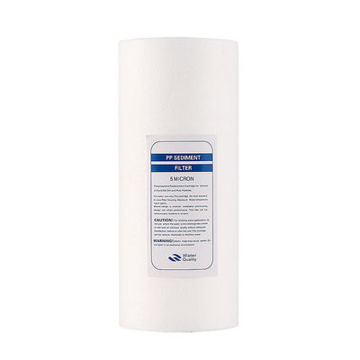 Cartucho de filtro de 20 pulgadas para purificación de agua doméstica