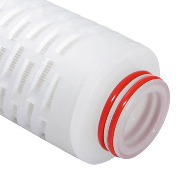 Cartuchos de filtro plegables de 10 pulgadas de PP para filtración de líquidos