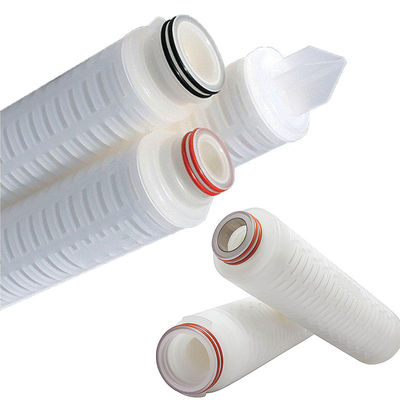 Cartuchos de filtro plegables de 10 pulgadas de PP para filtración de líquidos