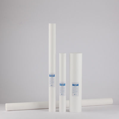 10 pulgadas 5 micrones Microporous membrana Plissed elemento de filtro para purificador de agua doméstico