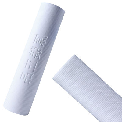 Cartucho de filtro de sedimentos con ranuras de 1 micrón PP Polyspun para filtración de seguridad RO 5 pulgadas