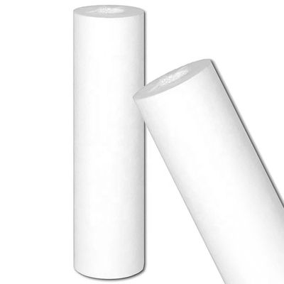 Cartucho de filtro de 10 pulgadas 1 micrón 5 micrones controlado por aplicación para soluciones de agua de grado alimenticio