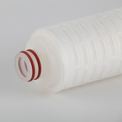 Filtros de membrana de 5 pulgadas Pes para filtración de vino 0.2 micrones PP cartuchos de filtro plissado