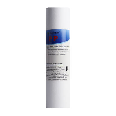 Cartucho de filtro de polipropileno de 10 pulgadas para solución de purificación de agua doméstica
