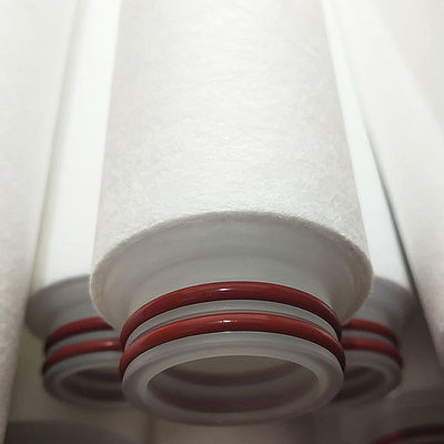 Cartucho de filtro de PP soplado de sedimentos fundidos de 20 pulgadas para granjas y sistemas de tratamiento de agua