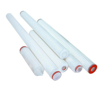 Accesorios de cartuchos de filtro de fibra de PP de 10 pulgadas de fibra de membrana para dispensador de agua