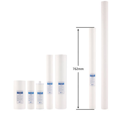 OD 63 MM 1 micrón de filtro de PP soplado y derretido cartucho de filtro para tratamiento de agua