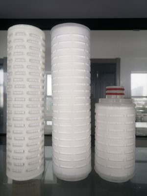 660LPM 222 Interfaz 5 pulgadas 10 pulgadas PP cartuchos de filtro de agua plissados para filtración de vino