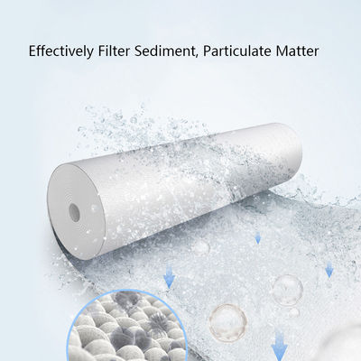 Filtración de agua para el hogar 1 micrón 10 pulgadas cartucho de filtro PP con ósmosis inversa