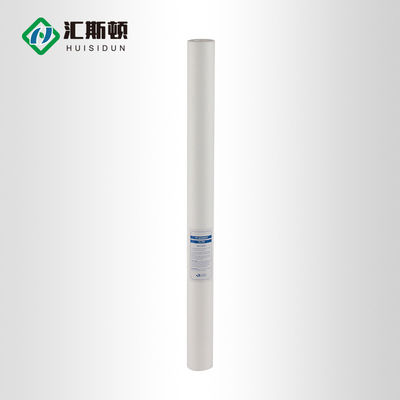 Filtración de agua para el hogar Cartucho de filtro de PP de 30 pulgadas de 5 micras para tratamiento de agua RO