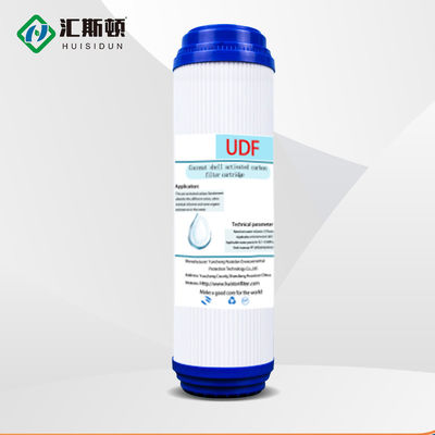 Cartucho de filtro de carbono activado UDF de 10 pulgadas para filtro de agua doméstico
