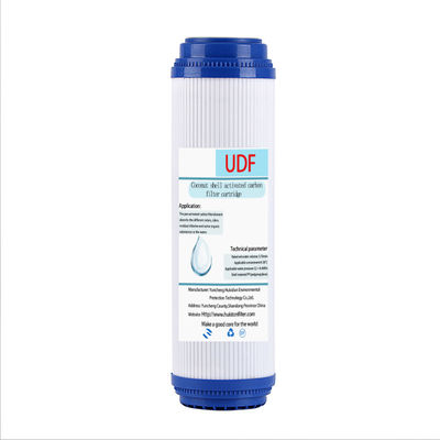 10-20-40 pulgadas El elemento de filtro del purificador de agua para el hogar con carbonos activados basados en cáscara de coco