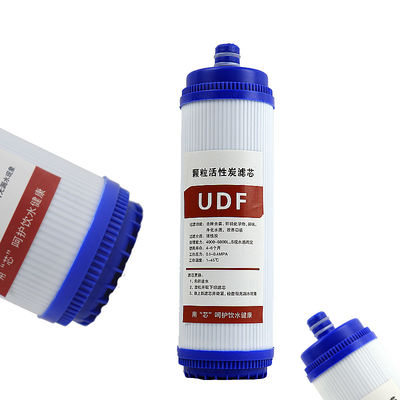 Sistema de purificación de agua doméstica de 10 pulgadas con cartucho de filtro de carbono activado