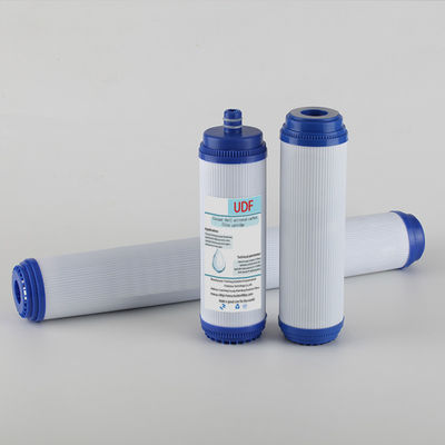 Cartucho de filtro de agua de cáscara de coco de carbón activado de 10 pulgadas para agua potable limpia