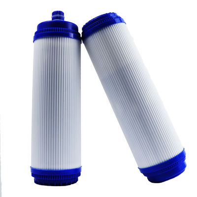 Cartucho de filtro de agua de carbono activado de cáscara de coco para 10 pulgadas 20 pulgadas Udf alcalino
