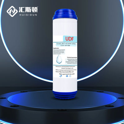 0V 10 pulgadas Udf filtro de carbón activado granular para el purificador de agua de la cocina del hogar