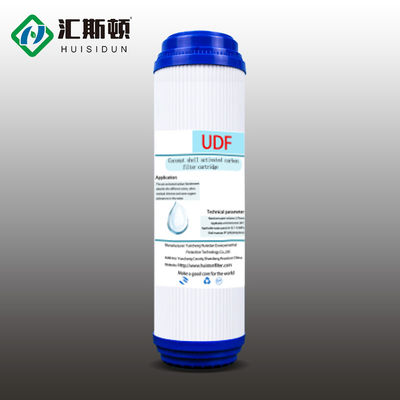 0V 10 pulgadas Udf filtro de carbón activado granular para el purificador de agua de la cocina del hogar