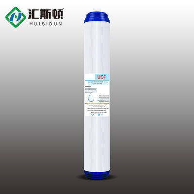 Cartucho de filtro activado granular de 20 pulgadas UDF para producir agua dulce