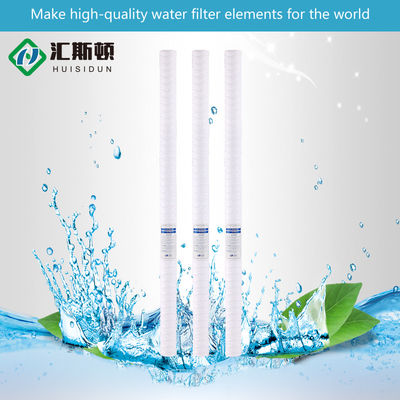 Filtro de heridas de alambre industrial de 40 pulgadas para el proceso de galvanizado y tratamiento del agua