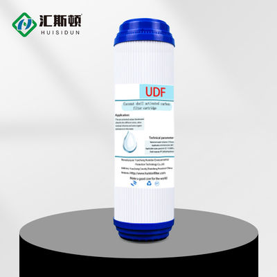 Filtro de carbón activado granular de 10 pulgadas UDF para el sistema de purificación de agua doméstica