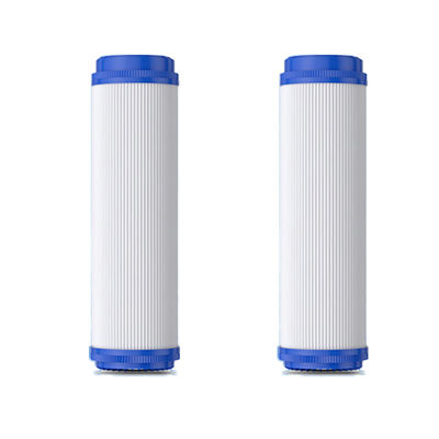 La imagen muestra un filtro de carbono activado de 10 pulgadas para el sistema de ósmosis inversa de RO