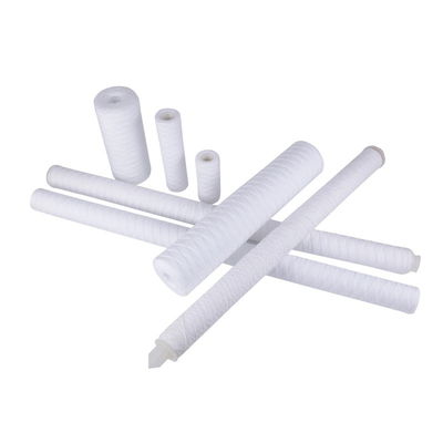 10 pulgadas 1 micron PP sedimento cuerda herida motor filtro de agua industrial cartucho