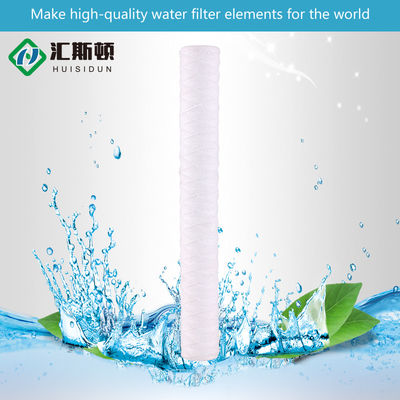 10 pulgadas 1 micron PP sedimento cuerda herida motor filtro de agua industrial cartucho