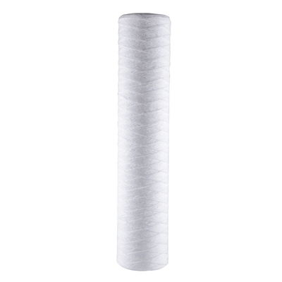 Talleres de reparación de maquinaria algodón espirales cartuchos de filtro de heridas 10 micrones 20 pulgadas 40 pulgadas