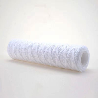 10 20 30 40 pulgadas 1 3 5 10 micrones Cartucho de filtro para heridas con cuerdas para pretratamiento de agua