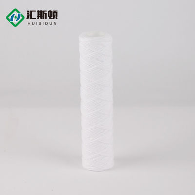 Tratamiento de agua Filtro de cartucho de heridas de cuerda de alta tenacidad para sistema de ósmosis inversa