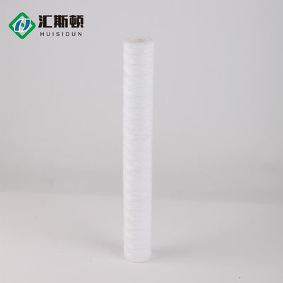 Tratamiento de agua Filtro de cartucho de heridas de cuerda de alta tenacidad para sistema de ósmosis inversa
