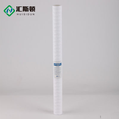 Tratamiento de agua Filtro de cartucho de heridas de cuerda de alta tenacidad para sistema de ósmosis inversa