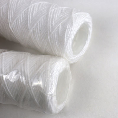 Cartuchos de filtro de heridas de fibras de polipropileno para purificadores de agua subterráneos