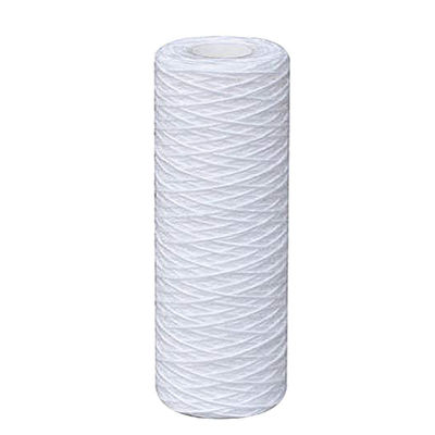 Cartucho de filtro de heridas de hilos de fibra de PP de 10 20 30 40 pulgadas Certificado CE para función de filtro de alimentos