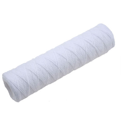 10 20 pulgadas 1 3 5 10 micrón de cuerda de herida elemento de filtro para el purificador de agua subterránea