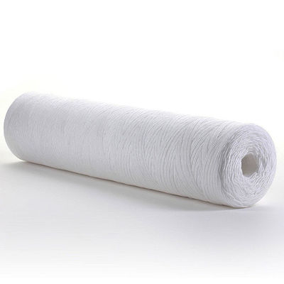 Filtro de sedimentos de heridas de cuerda 10 20 30 40 pulgadas 1 3 5 10 micrones reemplazo de agua de pozo