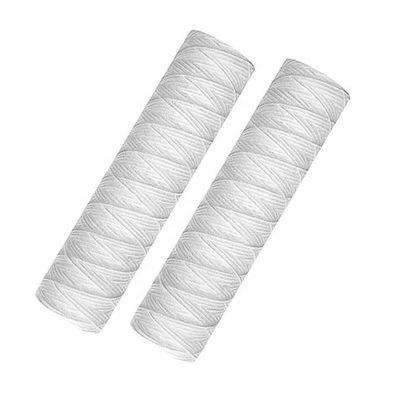 Cartucho de filtro de heridas de alambre de 10 pulgadas para filtración frontal del soporte de agua potable