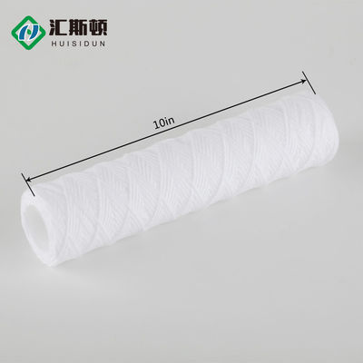 Cartucho de filtro de heridas de cuerda de 1 o 5 micras de 10 pulgadas de PP para tratamiento de agua personalizado